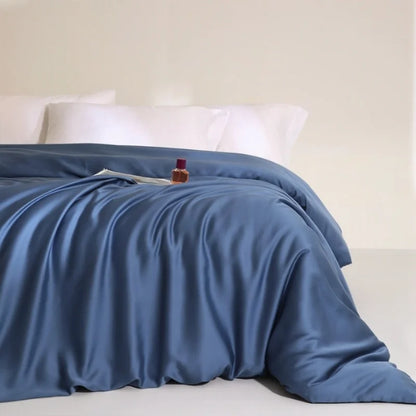 Eucalyptus Lyocell Bedding Set 1pc Duvet Cover Summer Cooling Bamboo Bed Covers