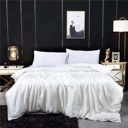 Eucalyptus Lyocell Bedding Set 1pc Duvet Cover Summer Cooling Bamboo Bed Covers