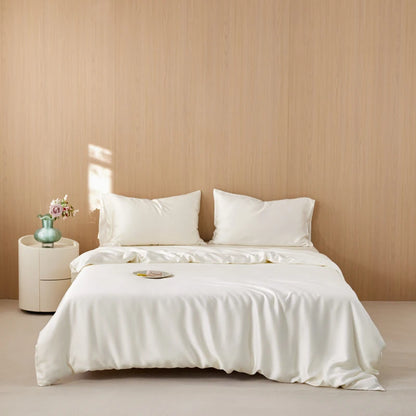 Eucalyptus Lyocell Bedding Set 1pc Duvet Cover Summer Cooling Bamboo Bed Covers